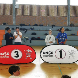 finale départementale de badminton