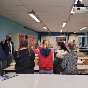 Visite des lycées professionnels 2