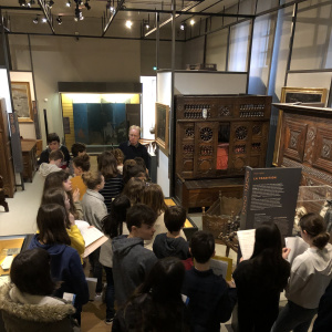 Visite du musée départemental breton