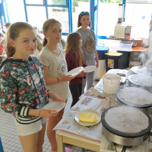 Repas crêpes
